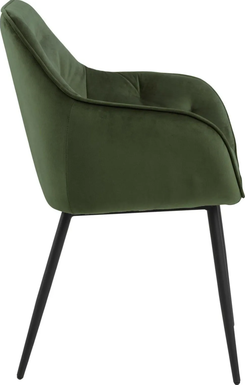 Krzesło Brooke VIC Forest Green tapicerowane