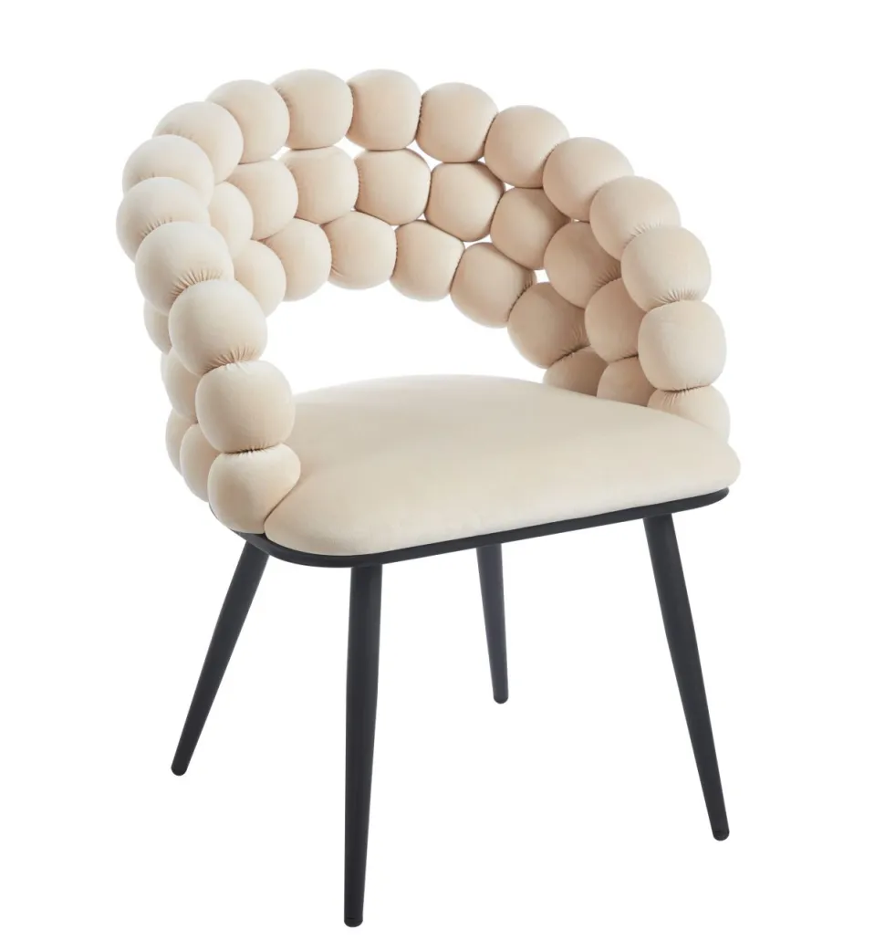 Krzesło Bulle VIC beżowe