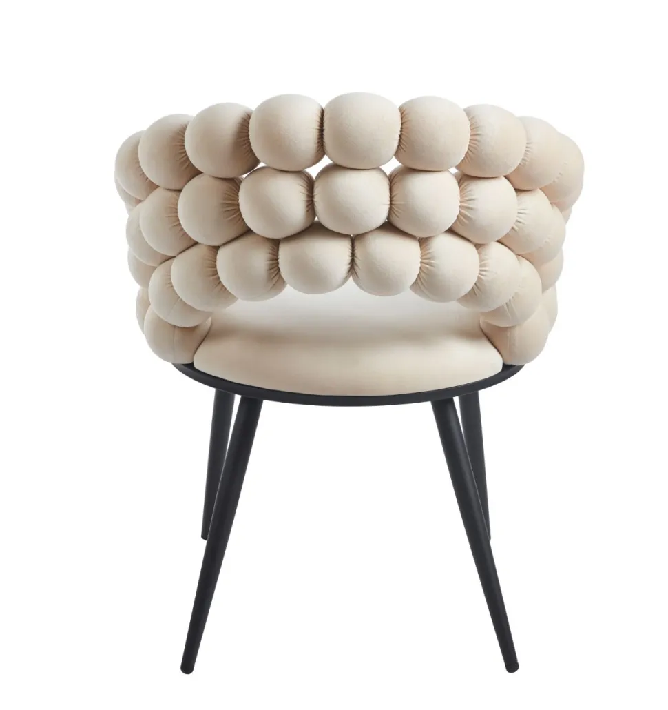 Krzesło Bulle VIC beżowe