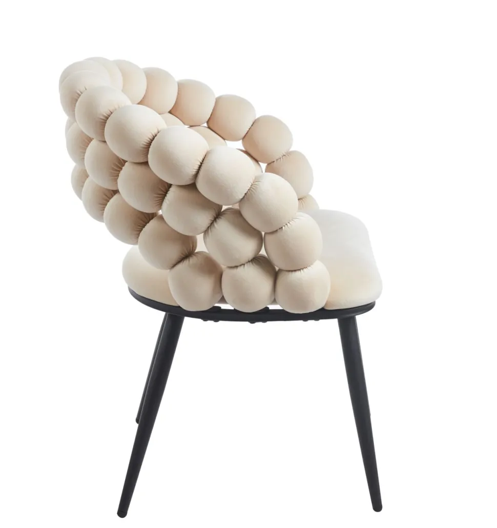 Krzesło Bulle VIC beżowe