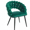 Krzesło Bulle VIC zielone