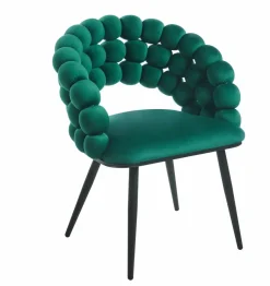 Krzesło Bulle VIC zielone