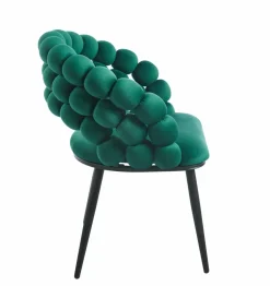 Krzesło Bulle VIC zielone