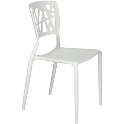 Krzesło Bush inspirowane Viento Chair białe