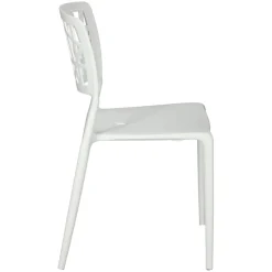 Krzesło Bush inspirowane Viento Chair białe