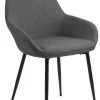 Krzesło Candis Sawana Grey tapicerowane