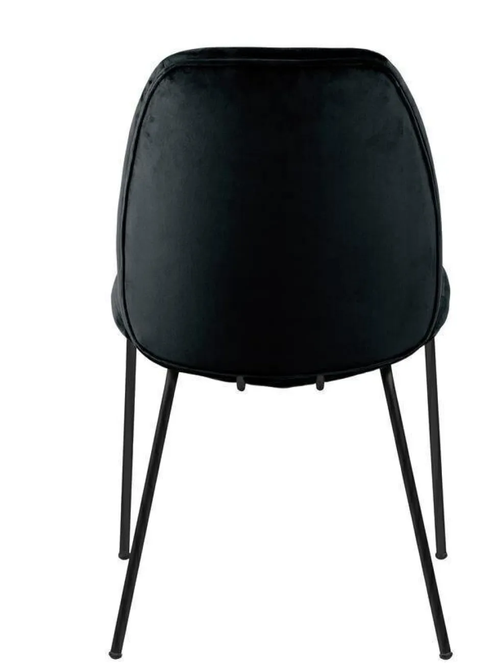 Krzesło Carmen VIC Black tapicerowane