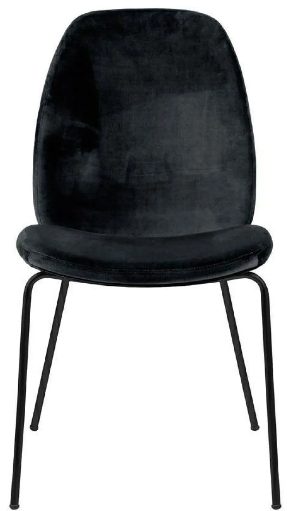 Krzesło Carmen VIC Black tapicerowane