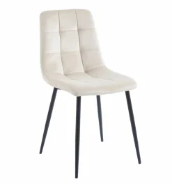Krzesło Caro Velvet beżowe