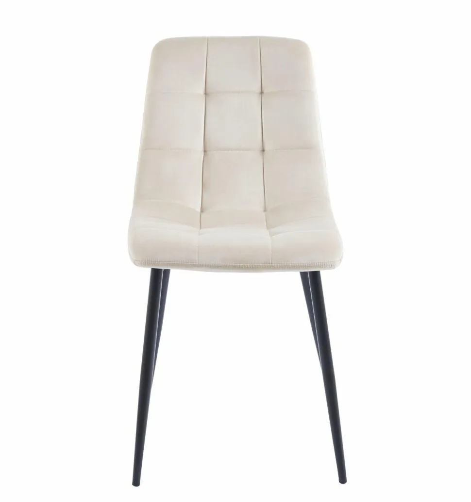 Krzesło Caro Velvet beżowe