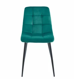 Krzesło Caro Velvet zielone