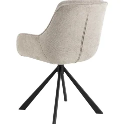 Krzesło Carrie obrotowe beżowe Caso 4