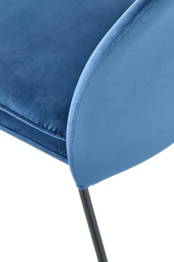 Krzesło Cecile granatowe