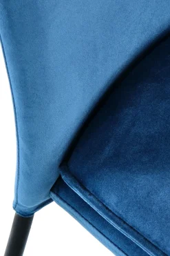 Krzesło Cecile granatowe