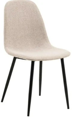 Krzesło Celia beżowe/ czarne