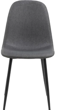 Krzesło Celia szare ciemne/ czarne