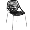 Krzesło Cepelia inspirowane projektem Caprice czarne