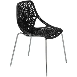 Krzesło Cepelia inspirowane projektem Caprice czarne