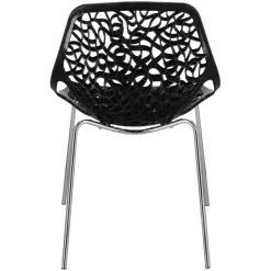 Krzesło Cepelia inspirowane projektem Caprice czarne