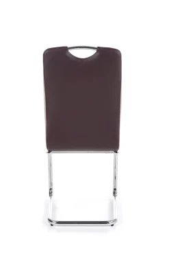 Krzesło Champagne brązowe PU