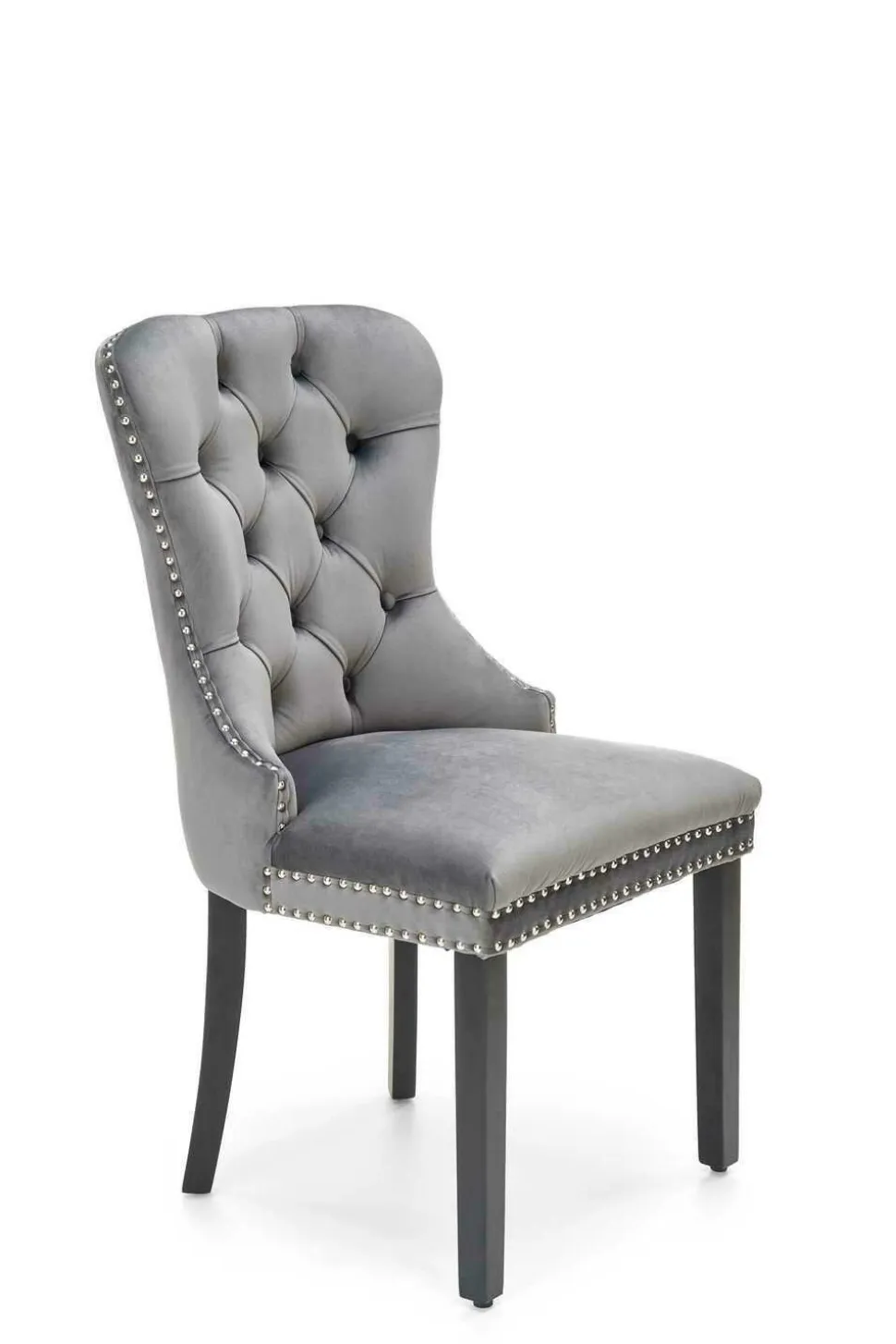 Krzesło Charlotte szare/czarne