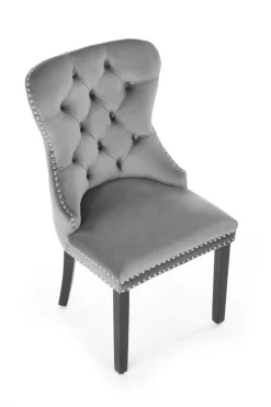 Krzesło Charlotte szare/czarne