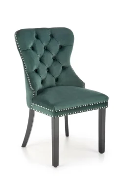 Krzesło Charlotte zielone/czarne