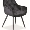 Krzesło Cheer Velvet - czarny Bluvel 19