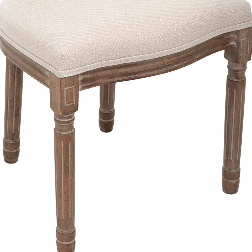 Krzesło Cleon rattan beżowe