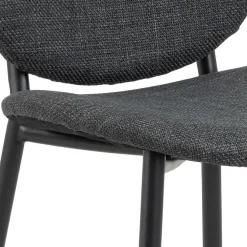 Krzesło Cliff antracytowe Caso 17