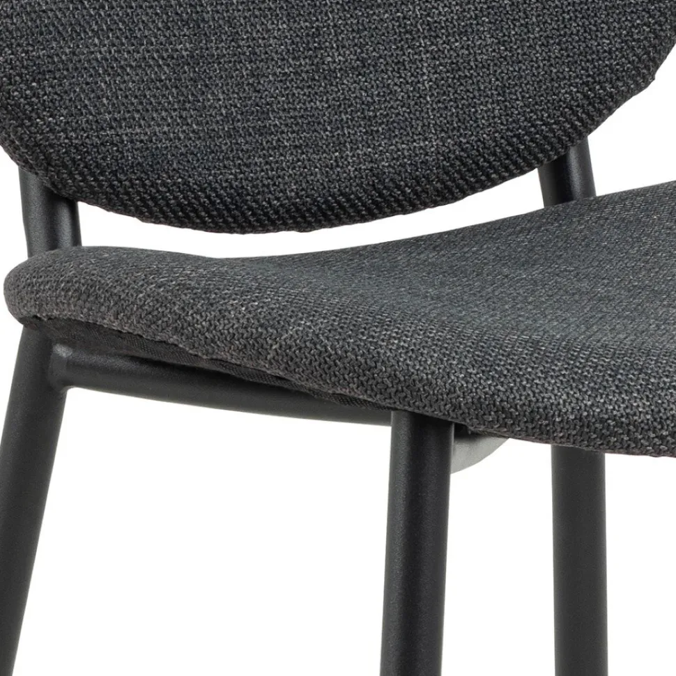 Krzesło Cliff antracytowe Caso 17