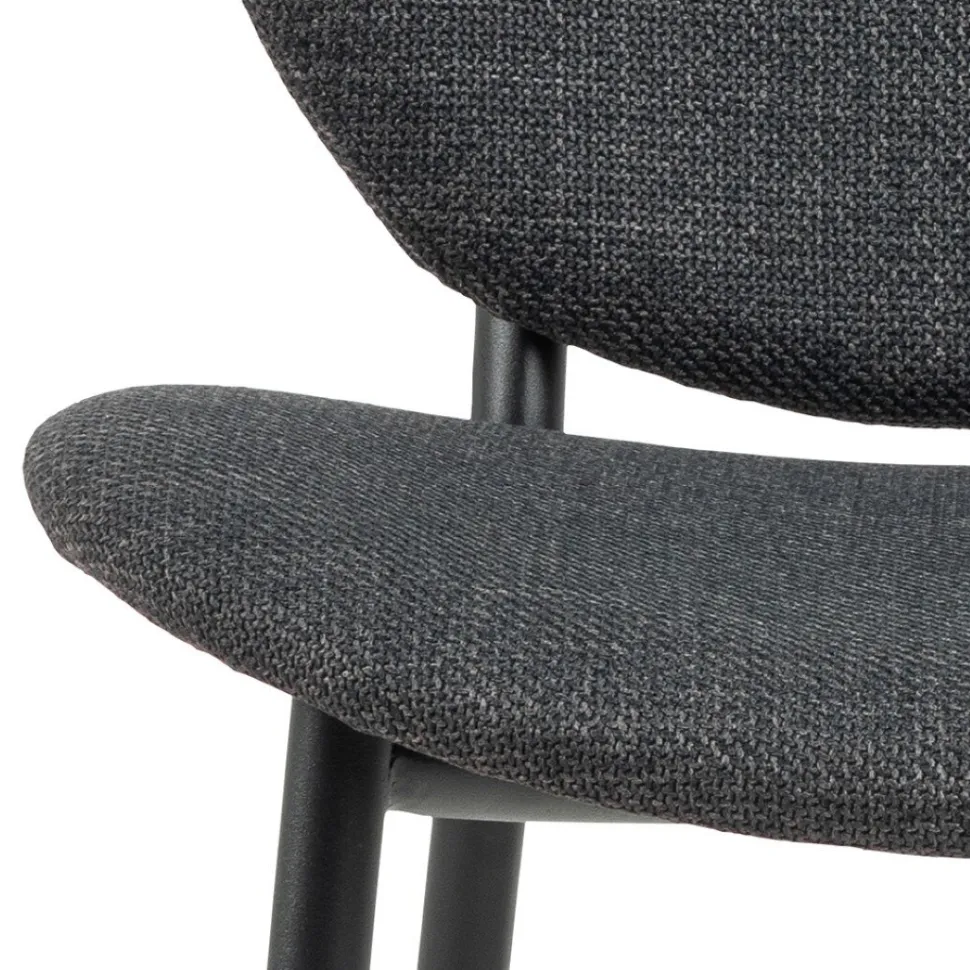 Krzesło Cliff antracytowe Caso 17