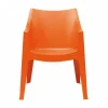 Krzesło Coccolona pomarańczowe