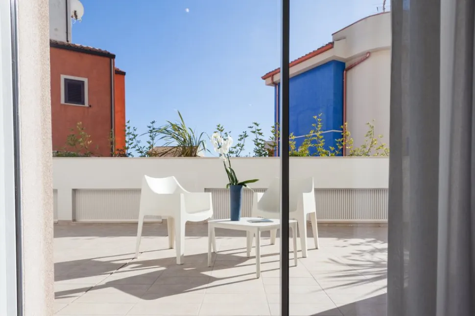 Krzesło Coccolona pomarańczowe