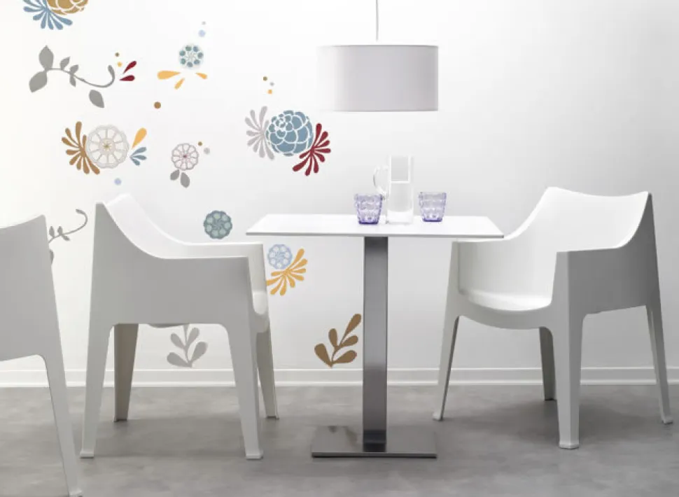 Krzesło Coccolona pomarańczowe