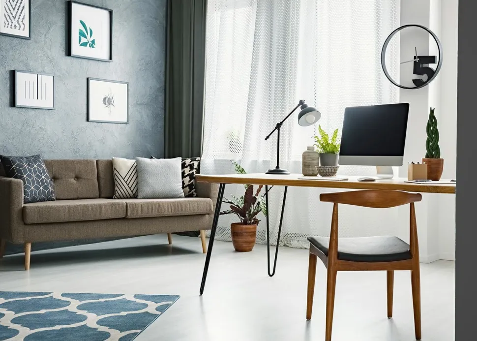 Krzesło Codo inspirowane Elbow Chair brązowy/czarny drewniane