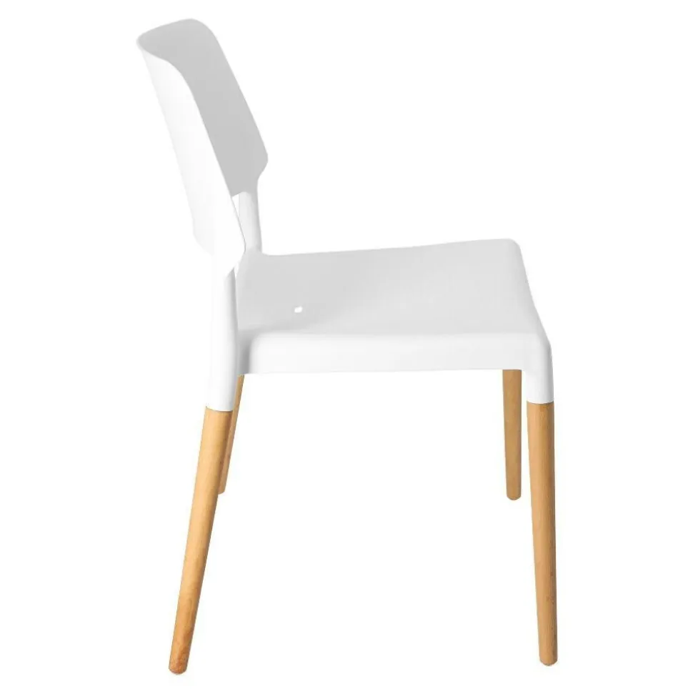 Krzesło Cole (Krzesło Ecco) białe
