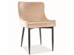 Krzesło Colin beżowe/ czarne