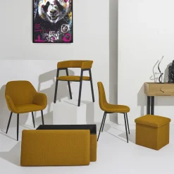 Krzesło Craft żółte