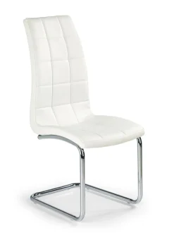 Krzesło Dakota białe PU