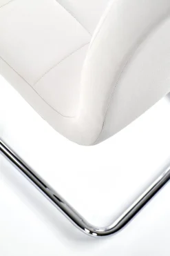 Krzesło Dakota białe PU