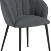 Krzesło Daniella antracytowe Caso 17