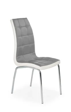 Krzesło Delaware szare PU