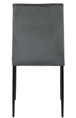 Krzesło Demi dark grey tapicerowane