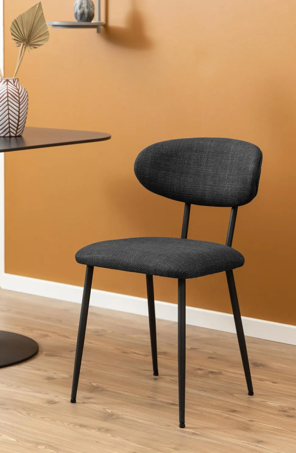 Krzesło Denise szary ciemny