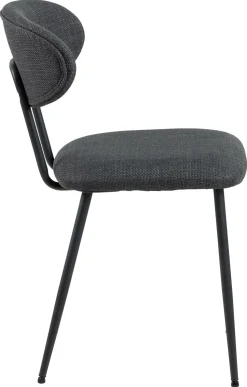 Krzesło Denise szary ciemny