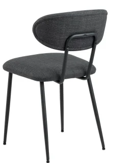 Krzesło Denise szary ciemny