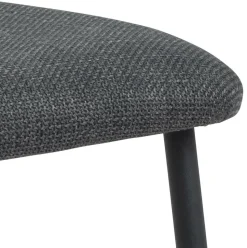 Krzesło Denise szary ciemny