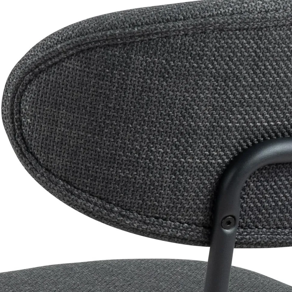 Krzesło Denise szary ciemny