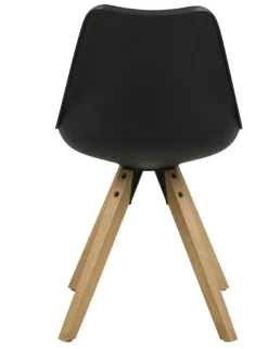 Krzesło Dima black/ dąb